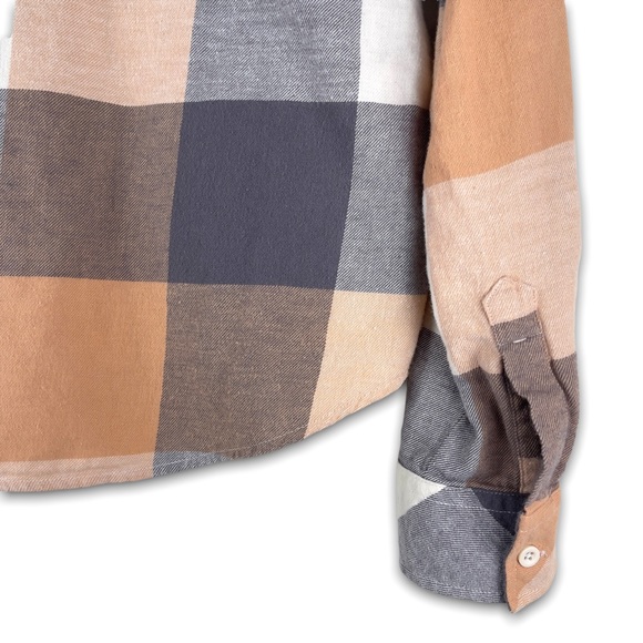 Volcom long sleeve plaid flannel button up shirt size small - Picture 11 of 11